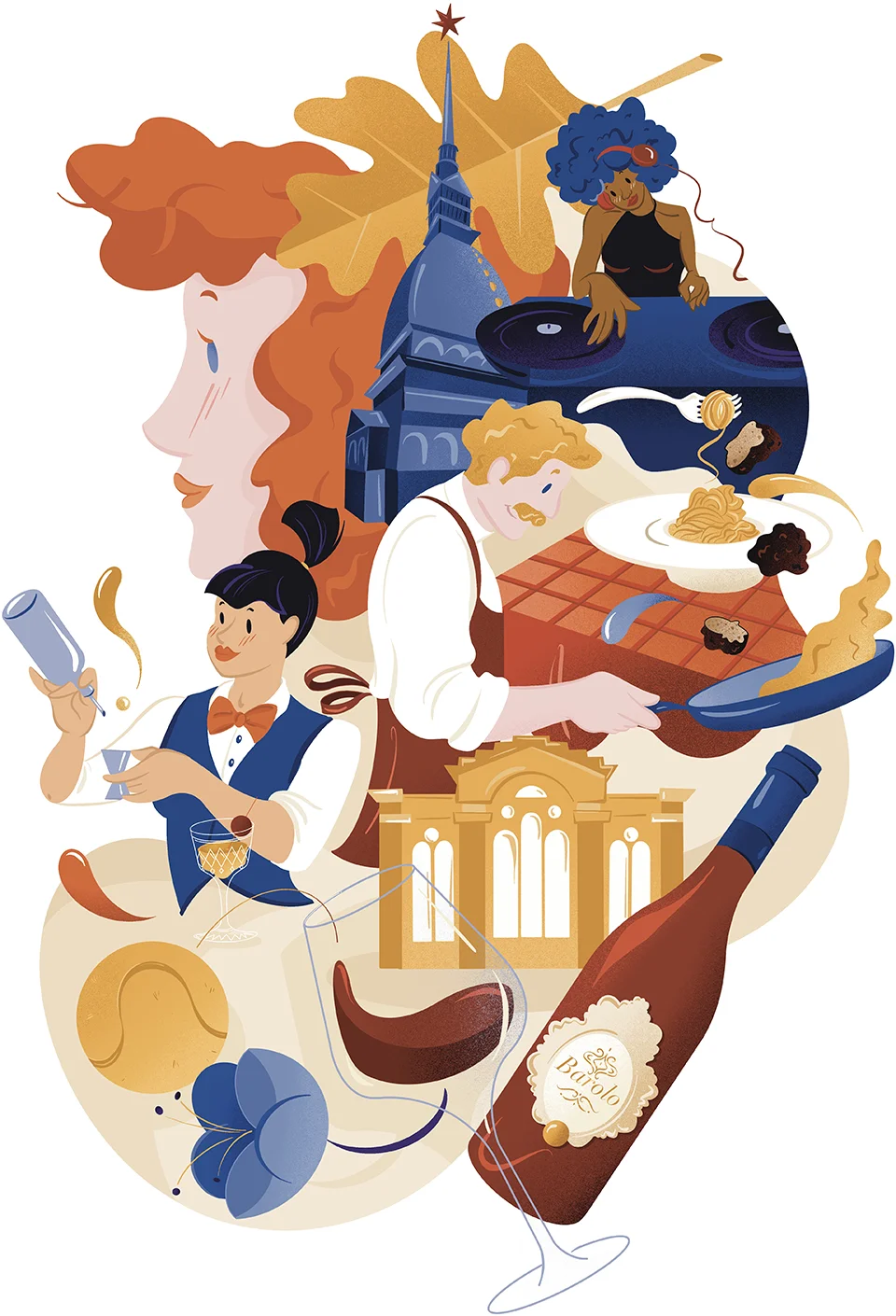 Illustrazione Cena 10 Mani ATP